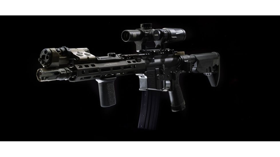 Cloud Defensive CORv2 Cloud Optimized Rail System, M-LOK, 9.55 inch, Comp w/Light Control Sys for Surefire and Streamlight, Black, CORv2-Black