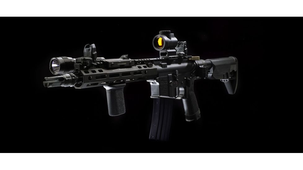 Cloud Defensive CORv2 Cloud Optimized Rail System, M-LOK, 9.55 inch, Comp w/Light Control Sys for Surefire and Streamlight, Black, CORv2-Black