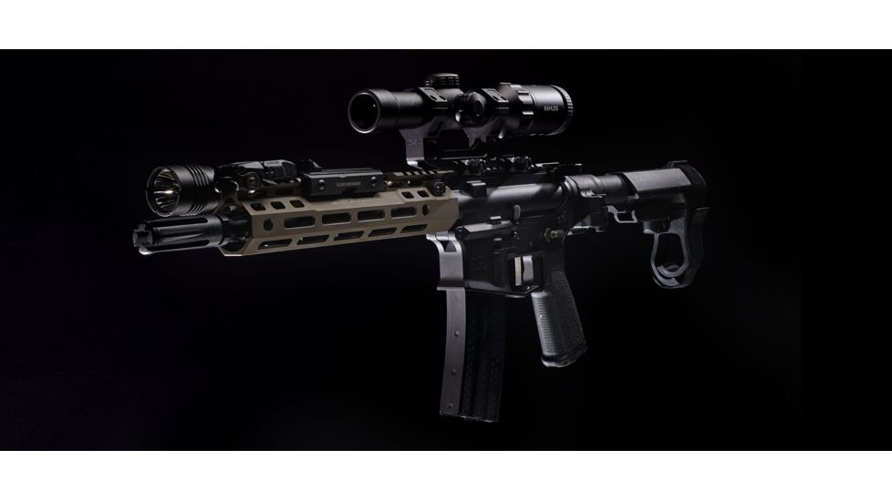 Cloud Defensive CORv2 Cloud Optimized Rail System, M-LOK, 9.55 inch, Comp w/Light Control Sys for Surefire and Streamlight, Flat Dark Earth, CORv2-FDE