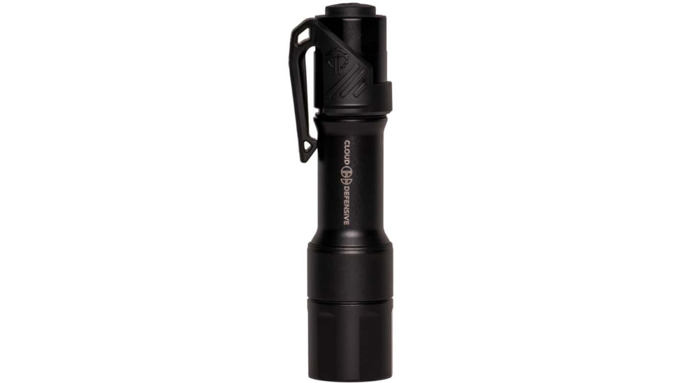 Cloud Defensive Full Size Mission Configurable Handheld Flashlight, Single Output, High Candela, Black, MCH2.0-HC-S-650-BLK