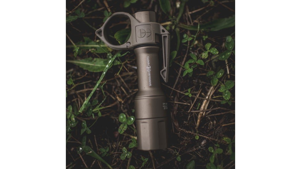 Cloud Defensive Full Size Mission Configurable Handheld Flashlight, Single Output, High Candela, Flat Dark Earth, MCH2.0-HC-S-650-FDE