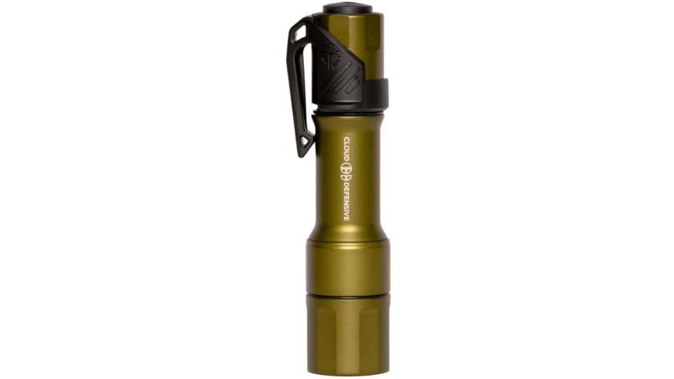 Cloud Defensive Full Size Mission Configurable Handheld Flashlight, Single Output, High Candela, OD Green, MCH2.0-HC-S-650-ODG