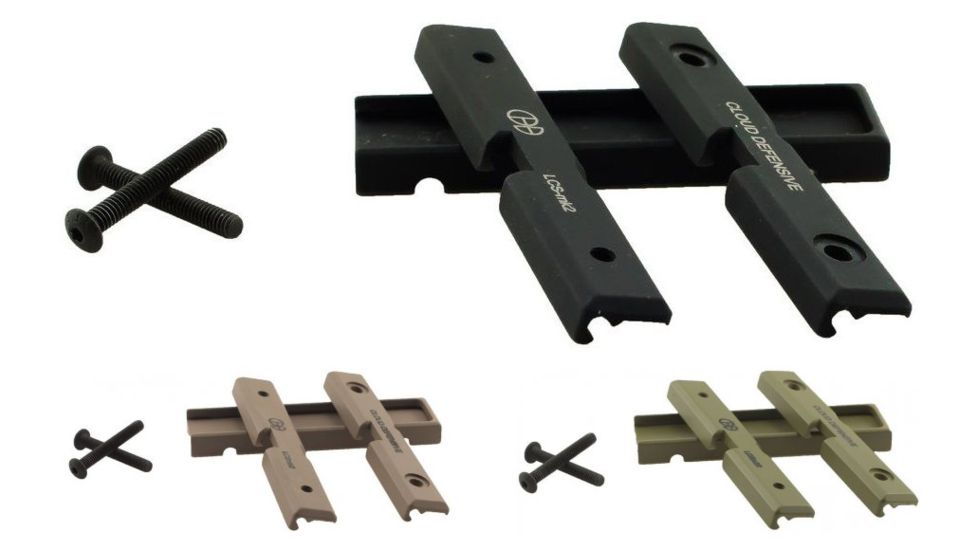 Cloud Defensive LCS Mount, Streamlight Dual Function Tape Switch, Black, Flat Dark Earth, OD Green