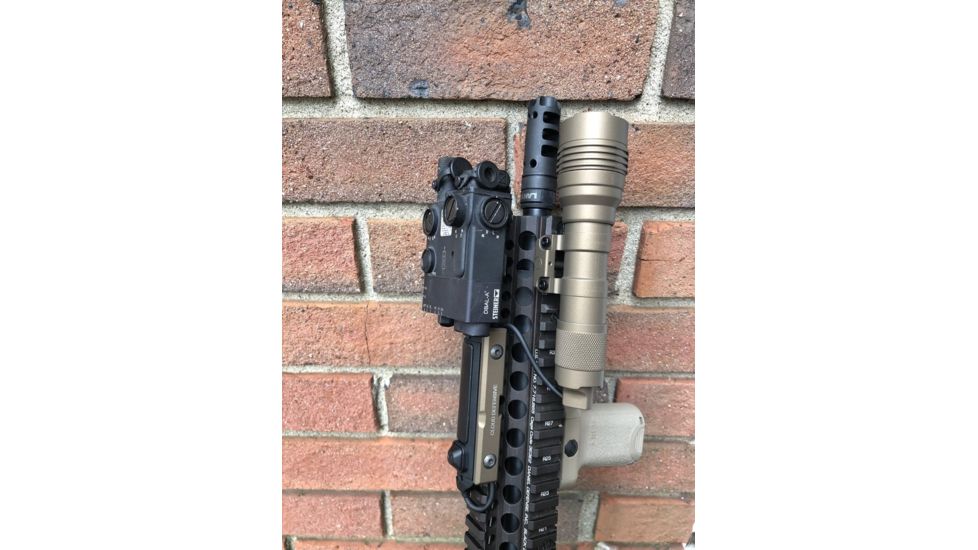 Cloud Defensive Light Control System Picatinny Inline Mount for Streamlight Pro-Tac Dual Switch, Cerakote Burnt Bronze 6 45189 82543 5