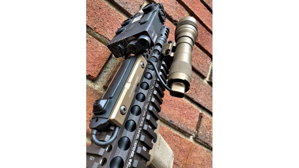 Cloud Defensive Light Control System Picatinny Inline Mount for Streamlight Pro-Tac Dual Switch, Cerakote Burnt Bronze 6 45189 82543 5