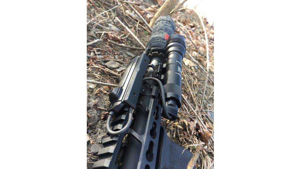 Cloud Defensive Light Control System Mount for Streamlight Dual Function Tape Switch, Black LCSmk2k-b