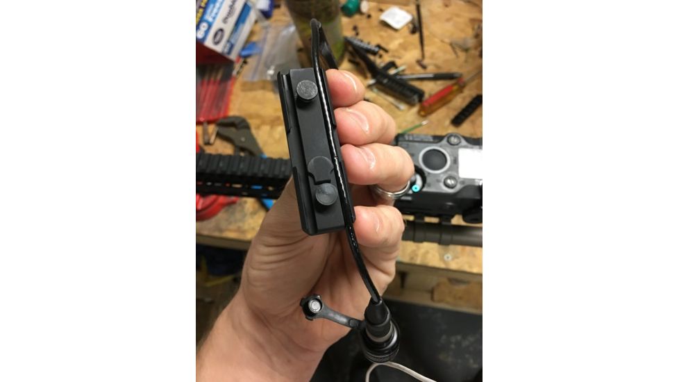 Cloud Defensive Light Control System KeyMod Inline Mount for Surefire ST07 Switch, Flat Black 6 45189 83416 1