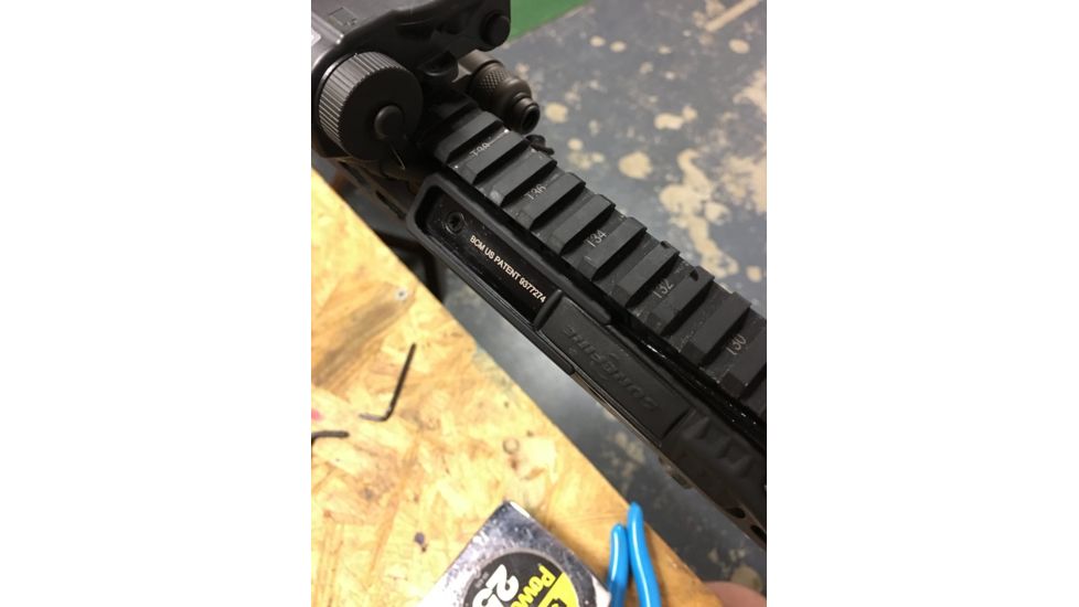 Cloud Defensive Light Control System KeyMod Inline Mount for Surefire ST07 Switch, Flat Black 6 45189 83416 1