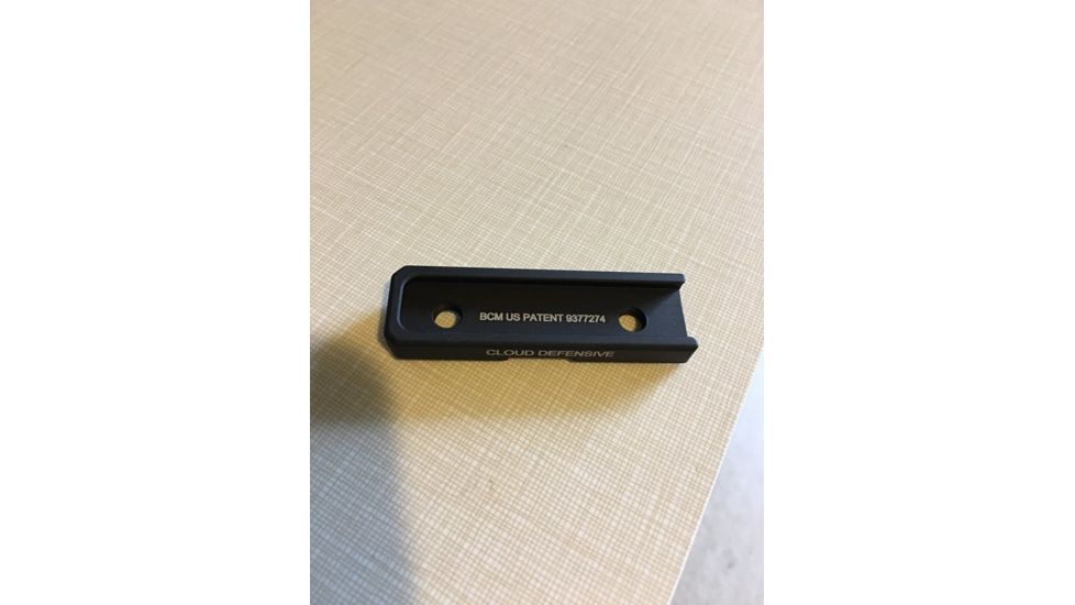 Cloud Defensive Light Control System KeyMod Inline Mount for Surefire ST07 Switch, Flat Black 6 45189 83416 1