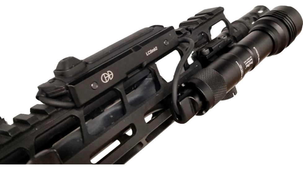Cloud Defensive Light Control System w/600 Lumen Streamlight ProTac Rail-Mount 2 Weapon Light Combo Kit, Anodized Black, LCSmk2kRM2KIT-black-combo