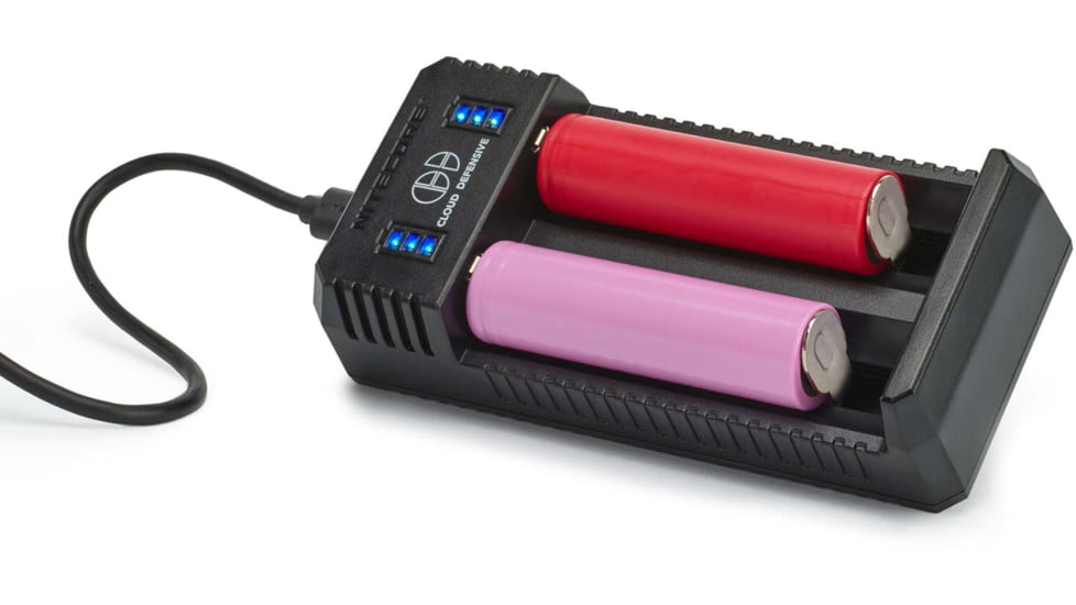 Cloud Defensive Nitecore I2 Battery Charger, UI2 Custom Label Charger