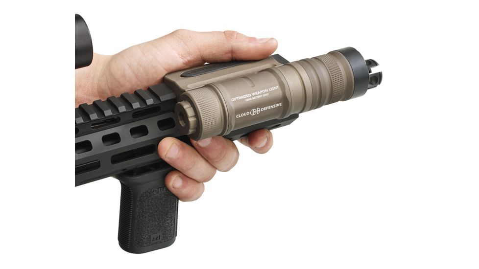 Cloud Defensive Optimized Weapon Light, Cloud Optimized Rail Combo, Cor version 1, Flat Black, OWL-CORv1-Blk