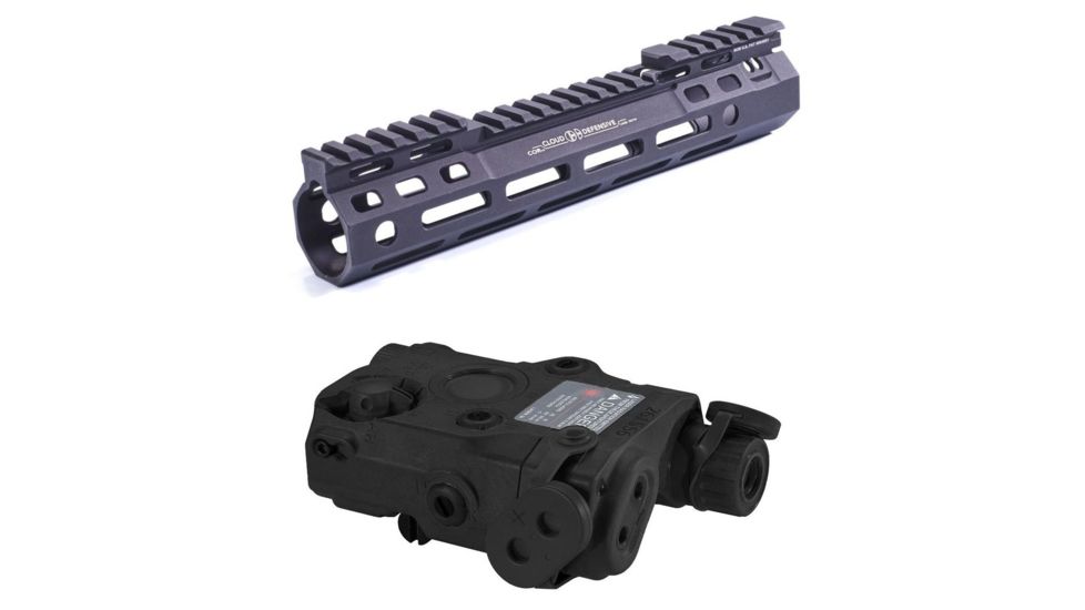 Cloud Defensive Rail System with EOTech ATPIAL-C Laser Aiming System w/IR Illuminator - Black