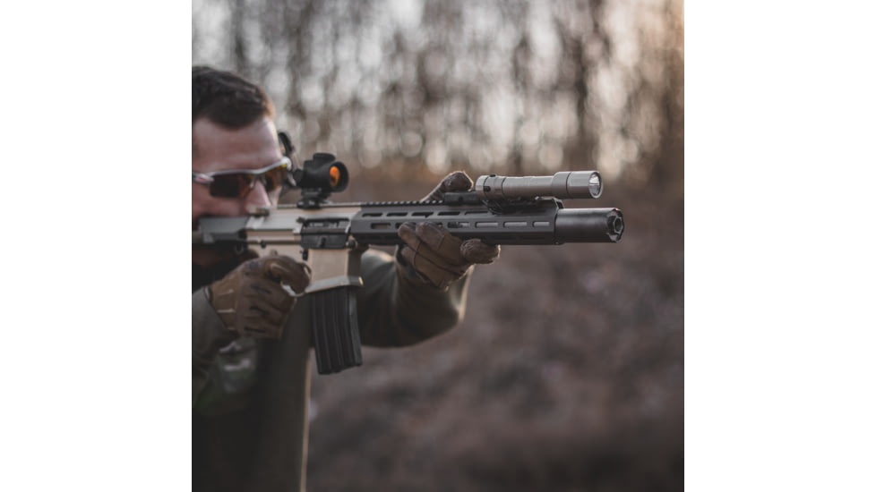 Cloud Defensive Rein 2.0 Rail-Mounted Environmental Illuminator, Full Size, Flat Dark Earth, REIN 2.0-CK-FDE