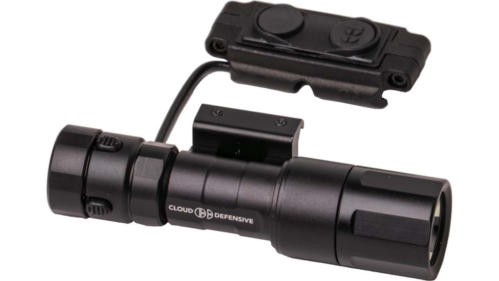 Cloud Defensive Rein 2.0 Rail-Mounted Environmental Illuminator, Micro, Black, REIN 2.0-M-CK-BLK