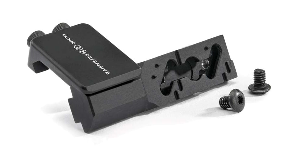 Cloud Defensive Torrent Picatinny SBR Light Mount w/Hardware, Black, TOR-PICSBR