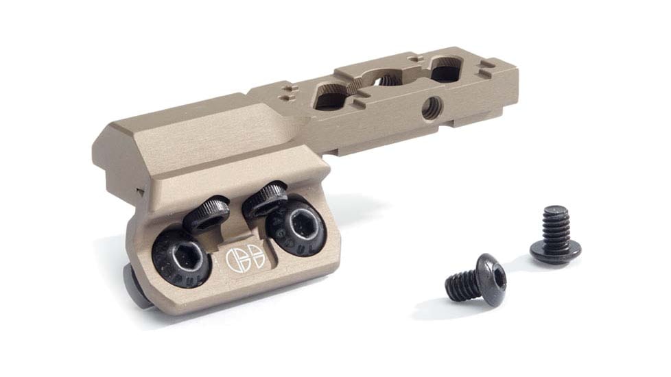 Cloud Defensive Torrent M-LOK SBR Light Mount w/Hardware, Flat Dark Earth, TOR-MLOKSBR-FDE