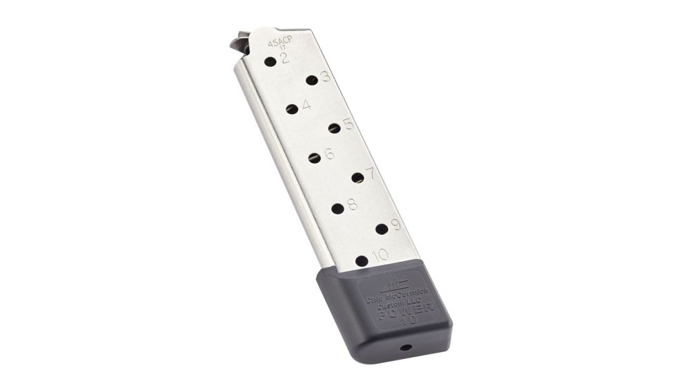 CM Products Power Mag, .45 ACP, 10 Round, Stainless, M-PM-45FS10