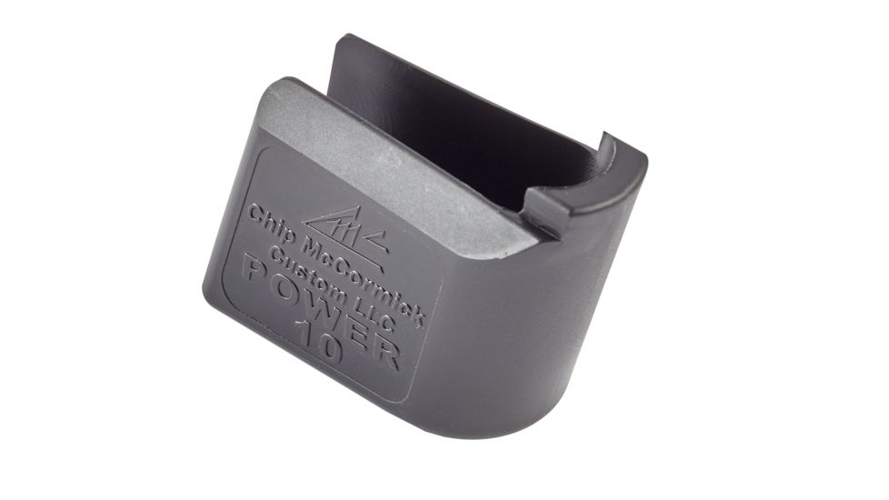 CM Products Base Pad for Power Mag, 10 Round magazine, Black, M-BP-PM10