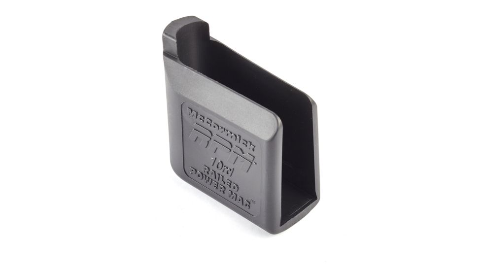 CM Products Base Pad for Railed Power Mag, 10 Round magazine, Black, M-BP-RPM10