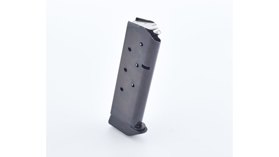 CM Products Classic Pistol Magazine, .45 ACP, 7 Round, Blue, w/ Pad, M-CL-45FS7-BL-P