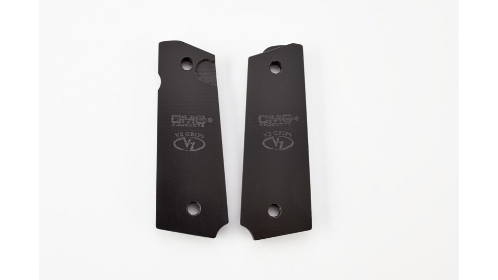 CM Products Grips, Alien, G10, Full-Size, Black, 11-GR-AL-FS-B