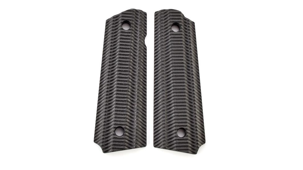 CM Products Grips, Alien, G10, Full-Size, Black, 11-GR-AL-FS-B
