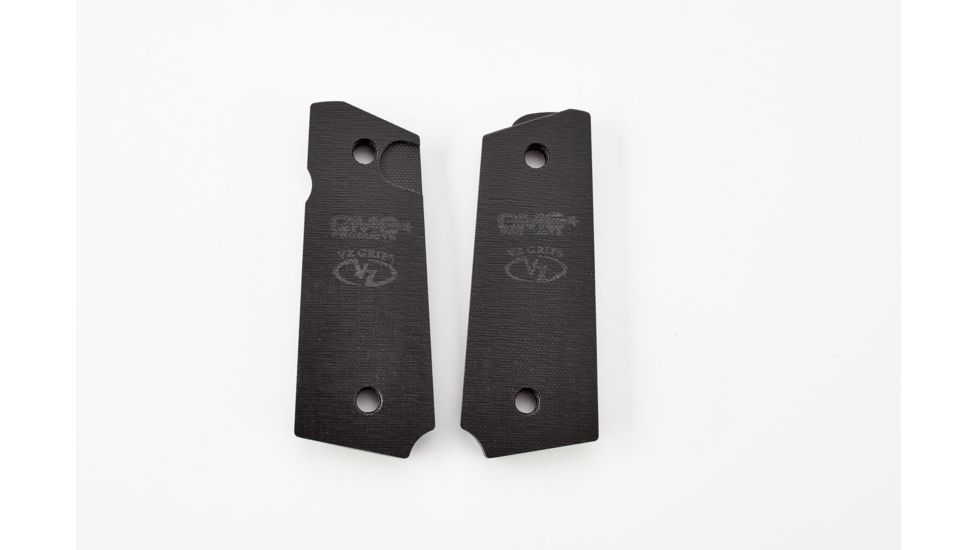 CM Products Grips, Operator II, G10, Compact, Black, 11-GR-OP2-CP-B