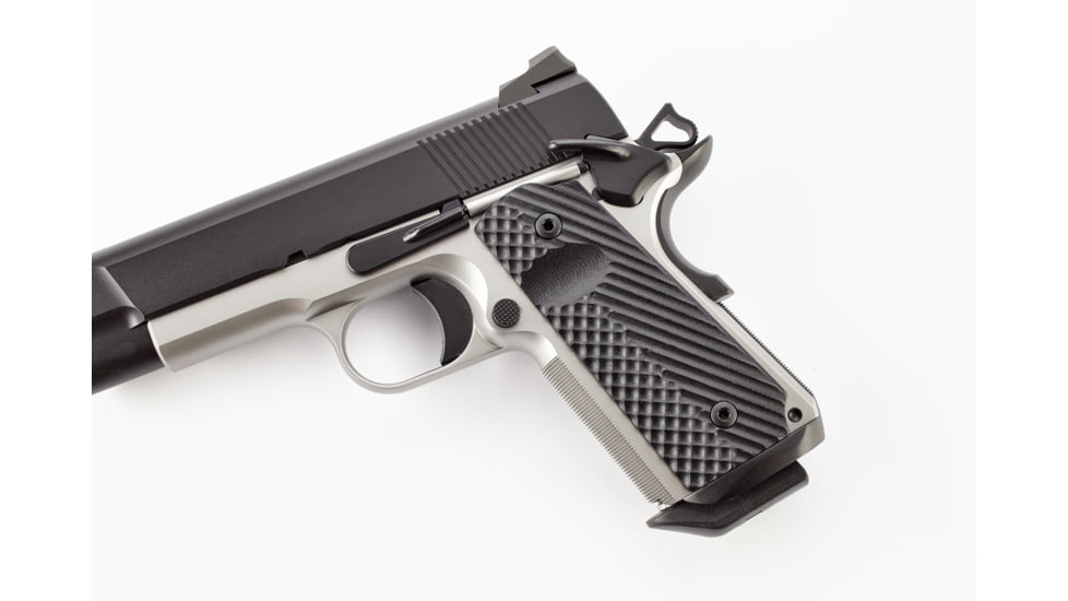 CM Products Grips, Operator II, G10, Compact, Black, 11-GR-OP2-CP-B