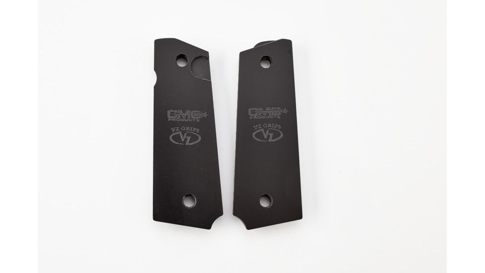 CM Products Grips, Recon, G10, Full-Size, Black, 11-GR-RC-FS-B