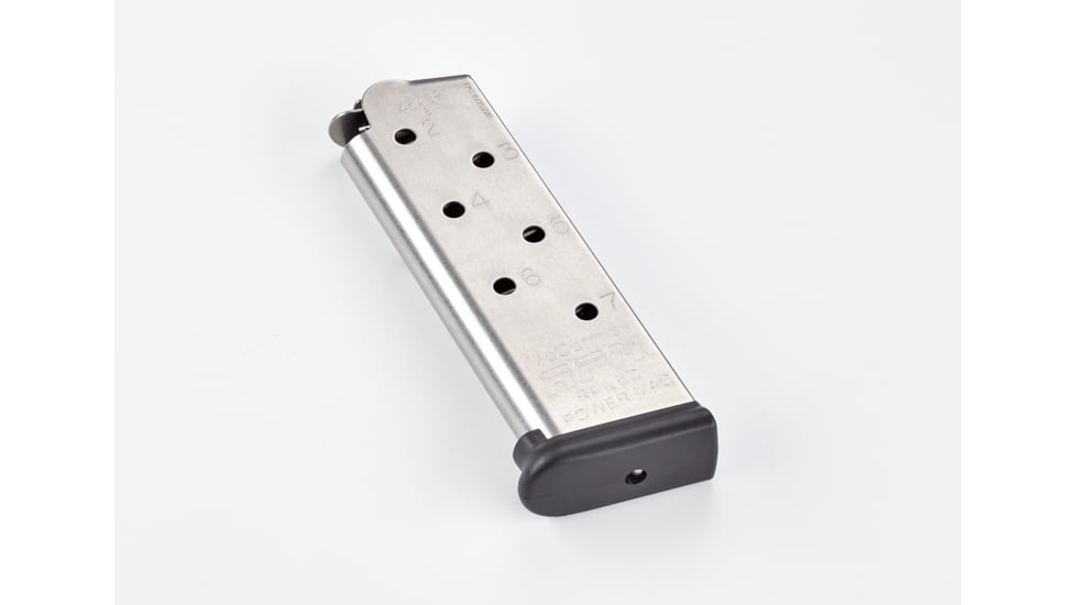 CM Products Railed Power Mag, Compact, .45 ACP, 7 Round, Stainless, M-RPM-45CP7