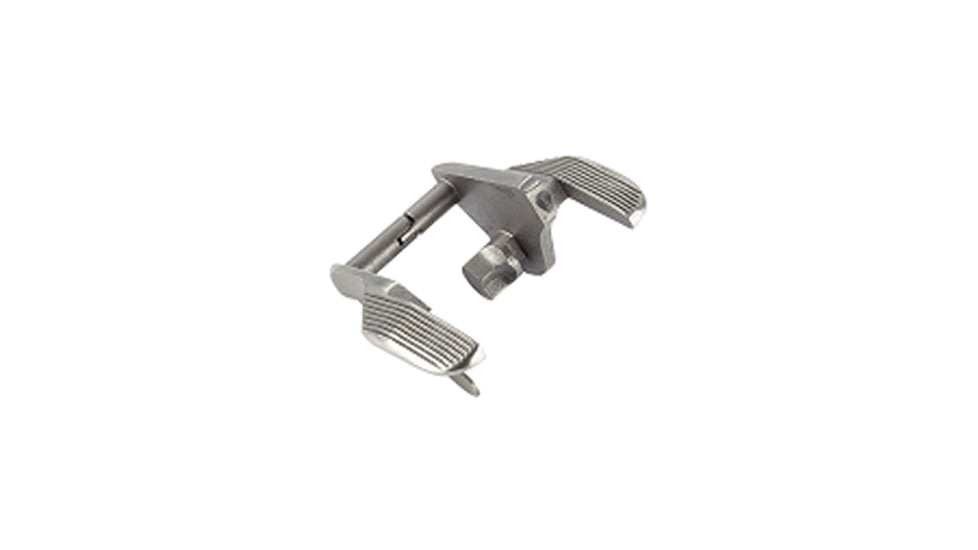 CM Products Thumb Safety, Ambidextrous, Wide Lever, Stainless, 11-ATSWL-S