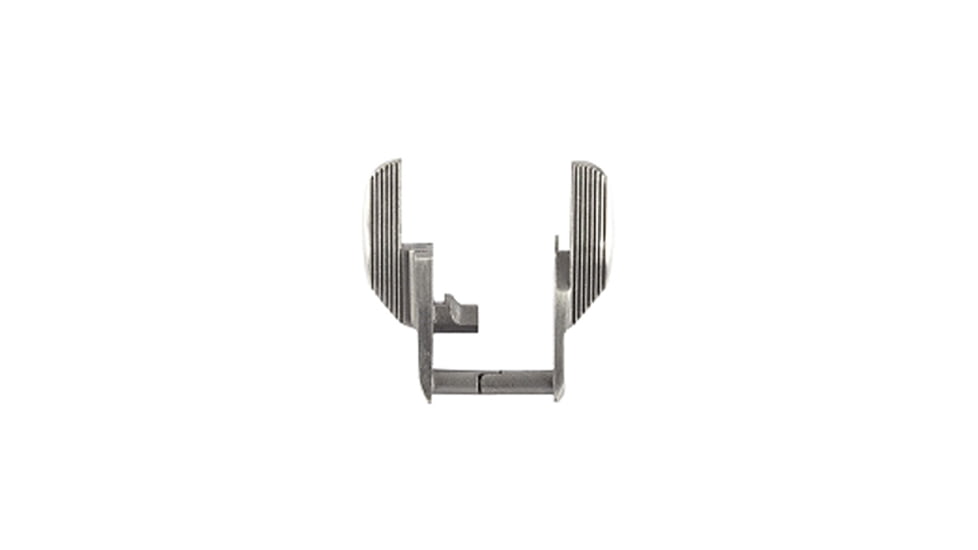 CM Products Thumb Safety, Ambidextrous, Wide Lever, Stainless, 11-ATSWL-S