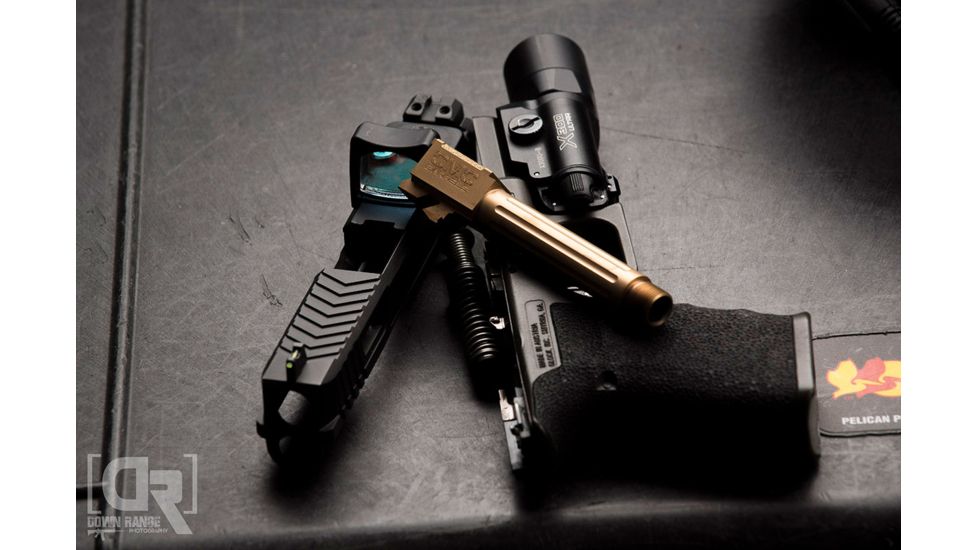 CMC Triggers 75511 Match Precision Fluted Barrel Compatible With Glock 17 Gen 3