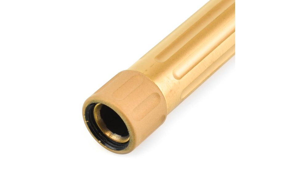 CMC Triggers 75513 Match Precision Fluted Barrel Compatible With Glock 17 Gen 3&amp;