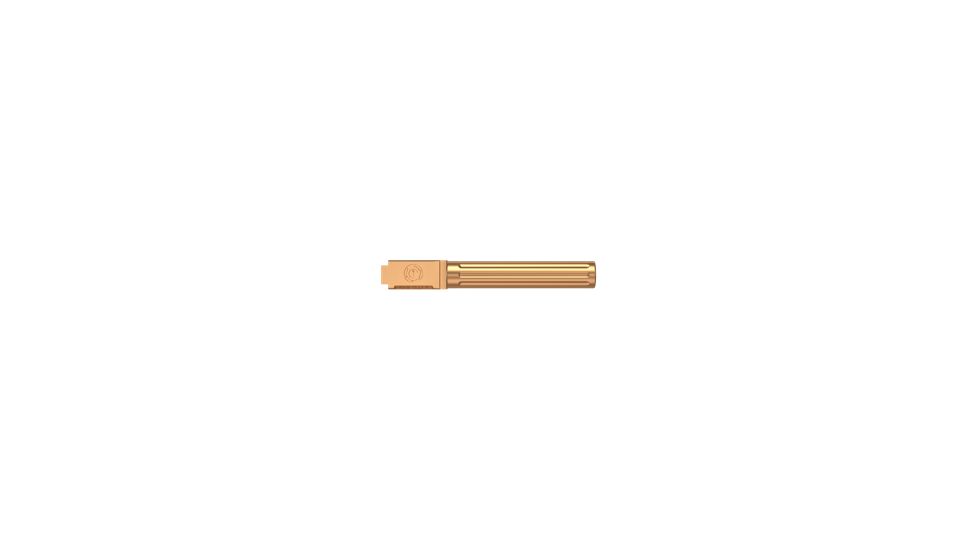 CMC Triggers 75514 Match Precision Fluted Barrel Compatible With Glock 17 Gen 3&amp;