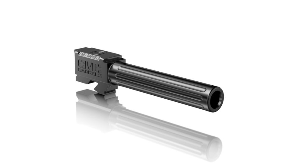 CMC Triggers 75517 Match Precision Fluted Barrel Compatible With Glock 34 Gen 3&amp;