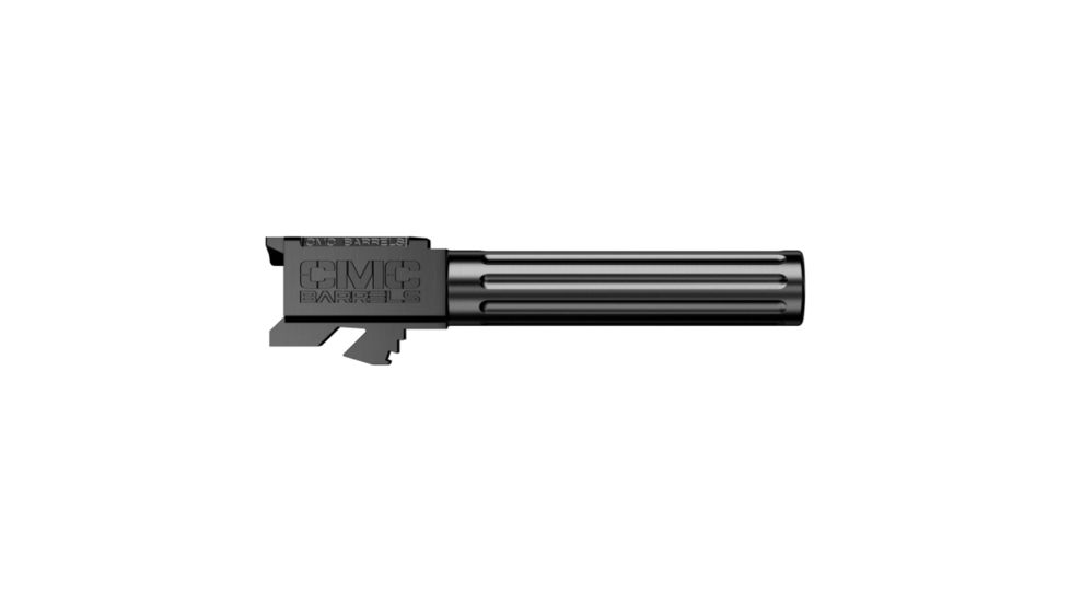 CMC Triggers 75522 Match Precision Fluted Barrel Compatible With Glock 19 Gen 3&amp;