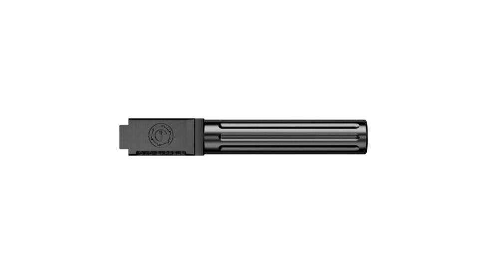CMC Triggers 75522 Match Precision Fluted Barrel Compatible With Glock 19 Gen 3&amp;