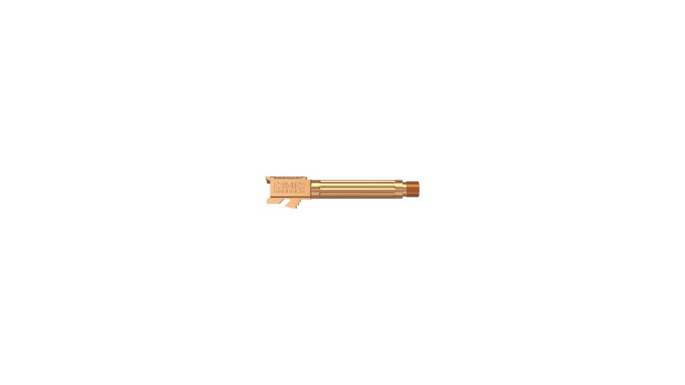 CMC Triggers 75523 Match Precision Fluted Barrel Compatible With Glock 19 Gen 3&amp;