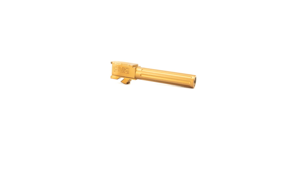 CMC Triggers 75524 Match Precision Fluted Barrel Compatible With Glock 19 Gen 3&amp;