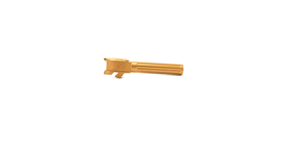 CMC Triggers 75524 Match Precision Fluted Barrel Compatible With Glock 19 Gen 3&amp;