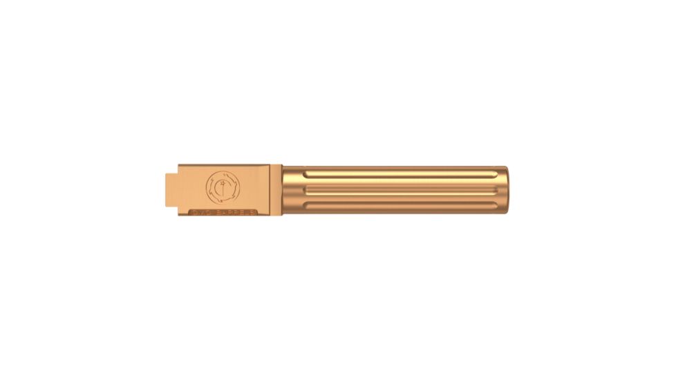 CMC Triggers 75524 Match Precision Fluted Barrel Compatible With Glock 19 Gen 3&amp;