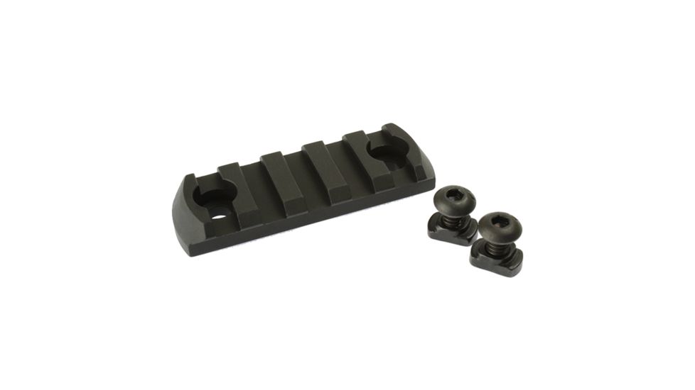 CMC Triggers 81722 MLok Rail 5 Slot Black MLok Rail 5 Slot