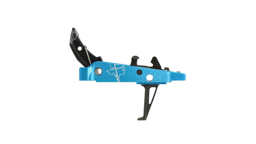 CMC Triggers AK47 Single Stage Trigger Group 2.0 - Flat, 4 - 4.5 lb, Blue/Black, 4.5lb, 47603