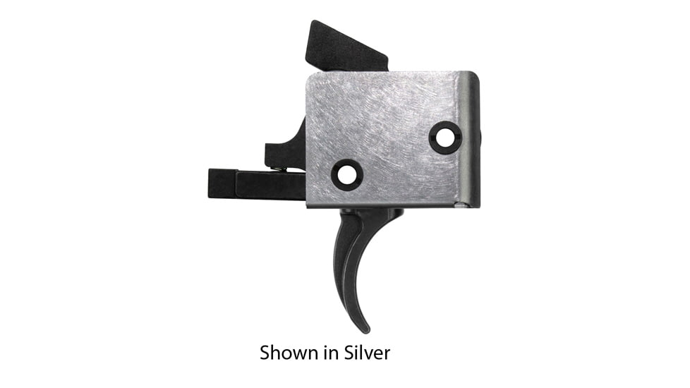 CMC Triggers AR-15/AR-10 Competition Trigger Group Single Stage, Small Pin, Curved, 2.5lb pul, Tungsten, 90501TUNG