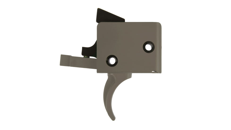 CMC Triggers AR-15/AR-10 Competition Trigger Group Single Stage, Small Pin, Curved, 2.5lb Pull, FDE, 90501FDE