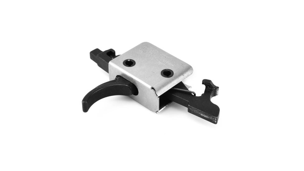 CMC Triggers AR-15/AR-10 Match Grade 2-Stage Trigger Group Large Pin Curved Trigger 1 Pound Set - 3 Pound Release