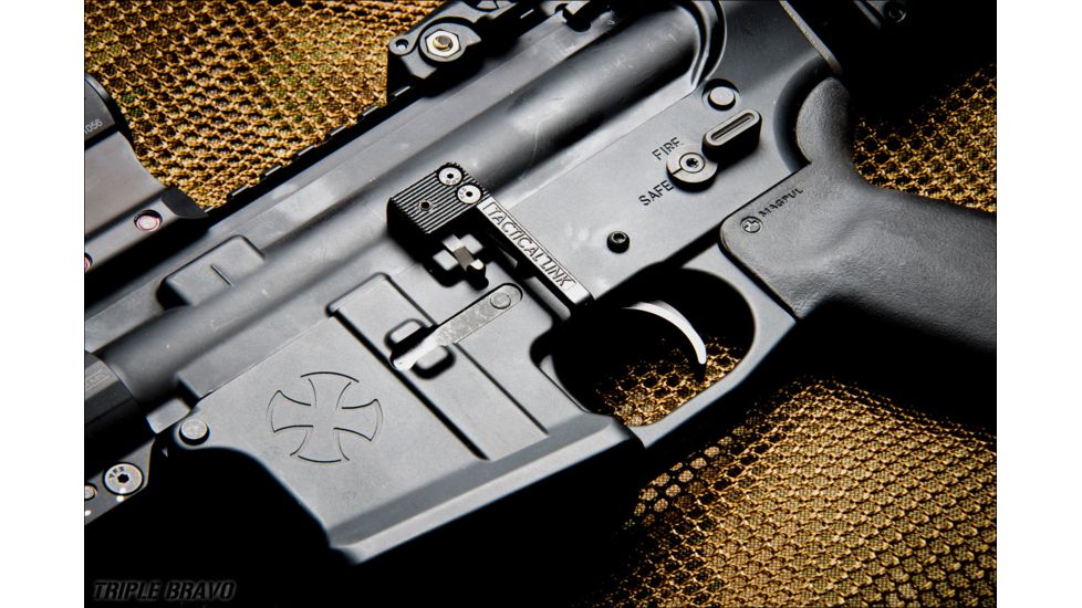 CMC Triggers AR-15/AR-10 Match Grade 2-Stage Trigger Group Small Pin Curved Trigger 2 Pound Set - 2 Pound Release