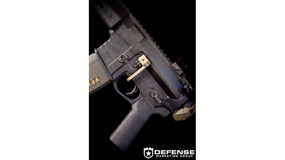 CMC Triggers AR-15/AR-10 Match Grade 2-Stage Trigger Group Small Pin Curved Trigger 2 Pound Set - 2 Pound Release